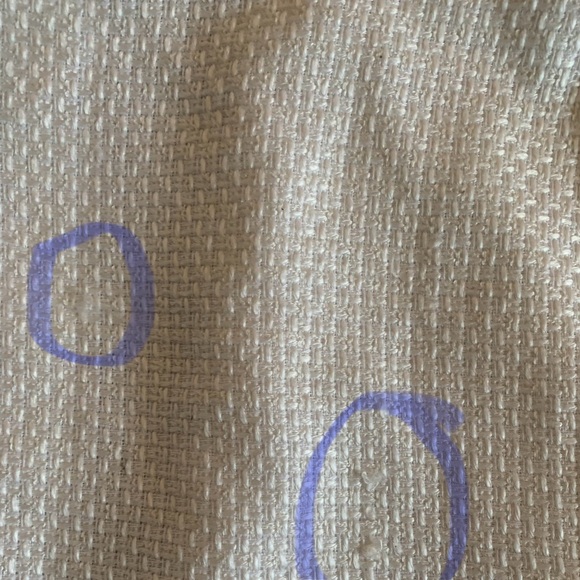 Alfred Dunner White and Yellow Blazer with Bold Stripes - Picture 4 of 4